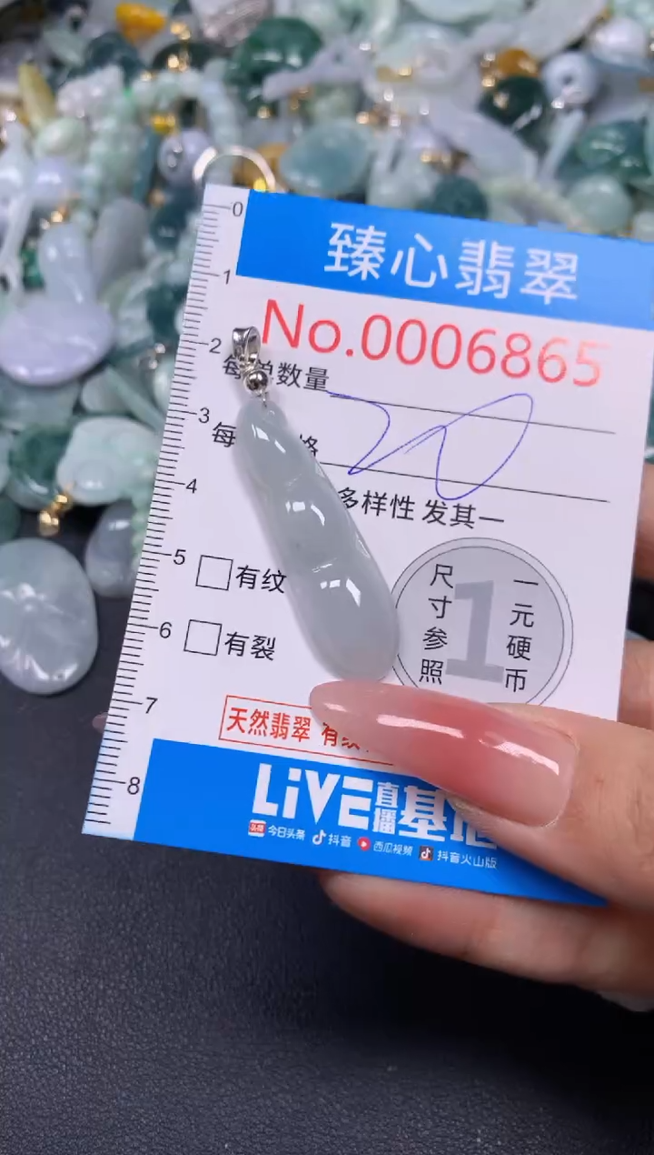 【闪购商品】翡翠颈饰未镶嵌含绳0006865