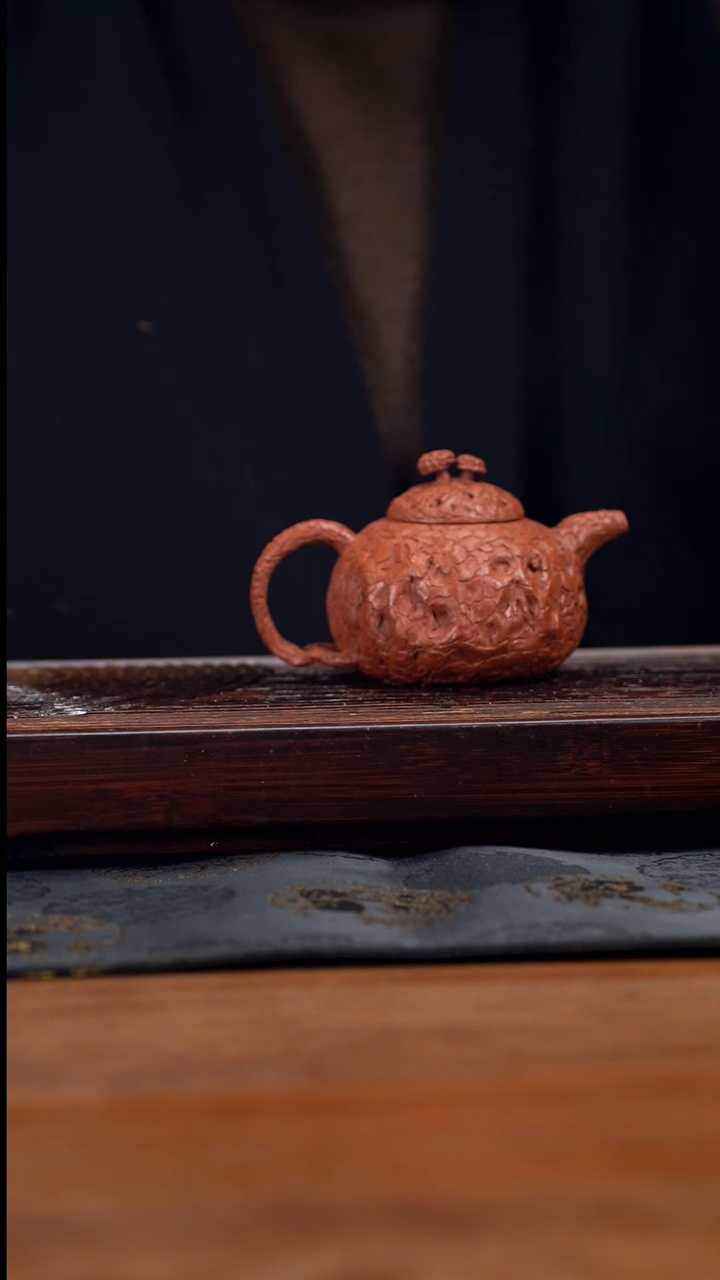 【闪购商品】紫砂茶壶200cc黄龙山原矿朱泥供春13