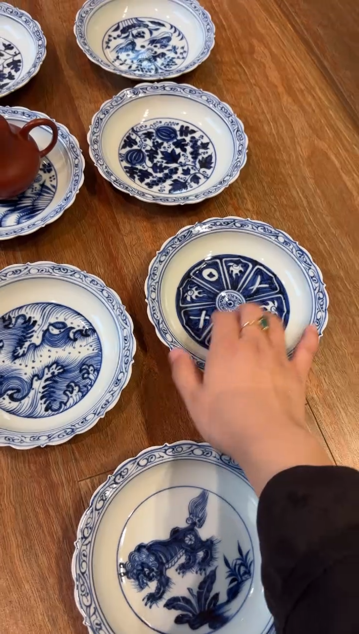 闪购青花八宝壶承