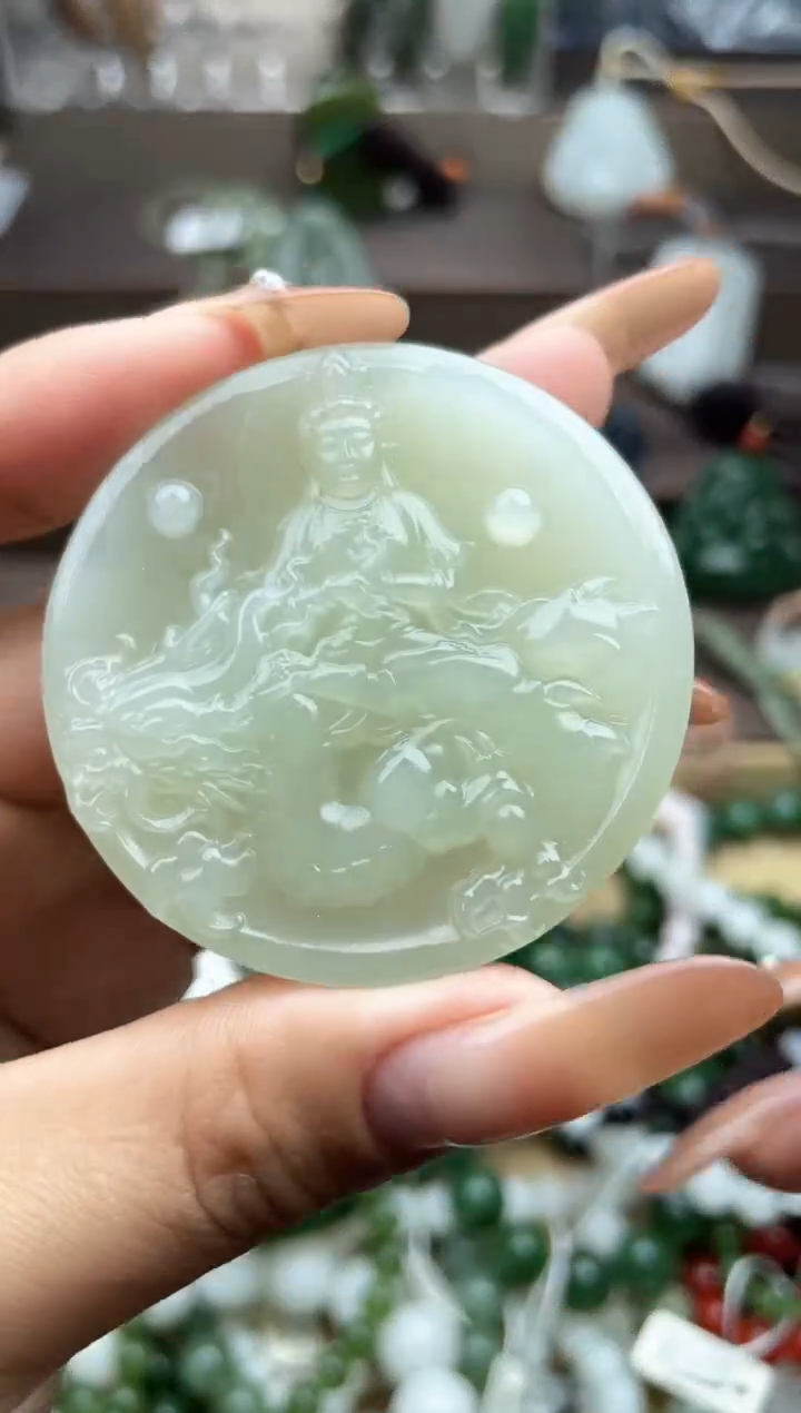 颈饰未镶嵌和田玉未镶嵌和田玉吊坠多样性拍一发一