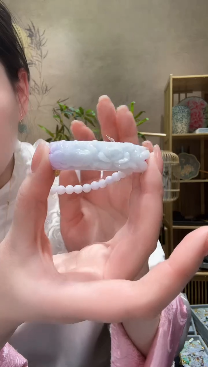 【闪购商品】翡翠颈饰未镶嵌手牌