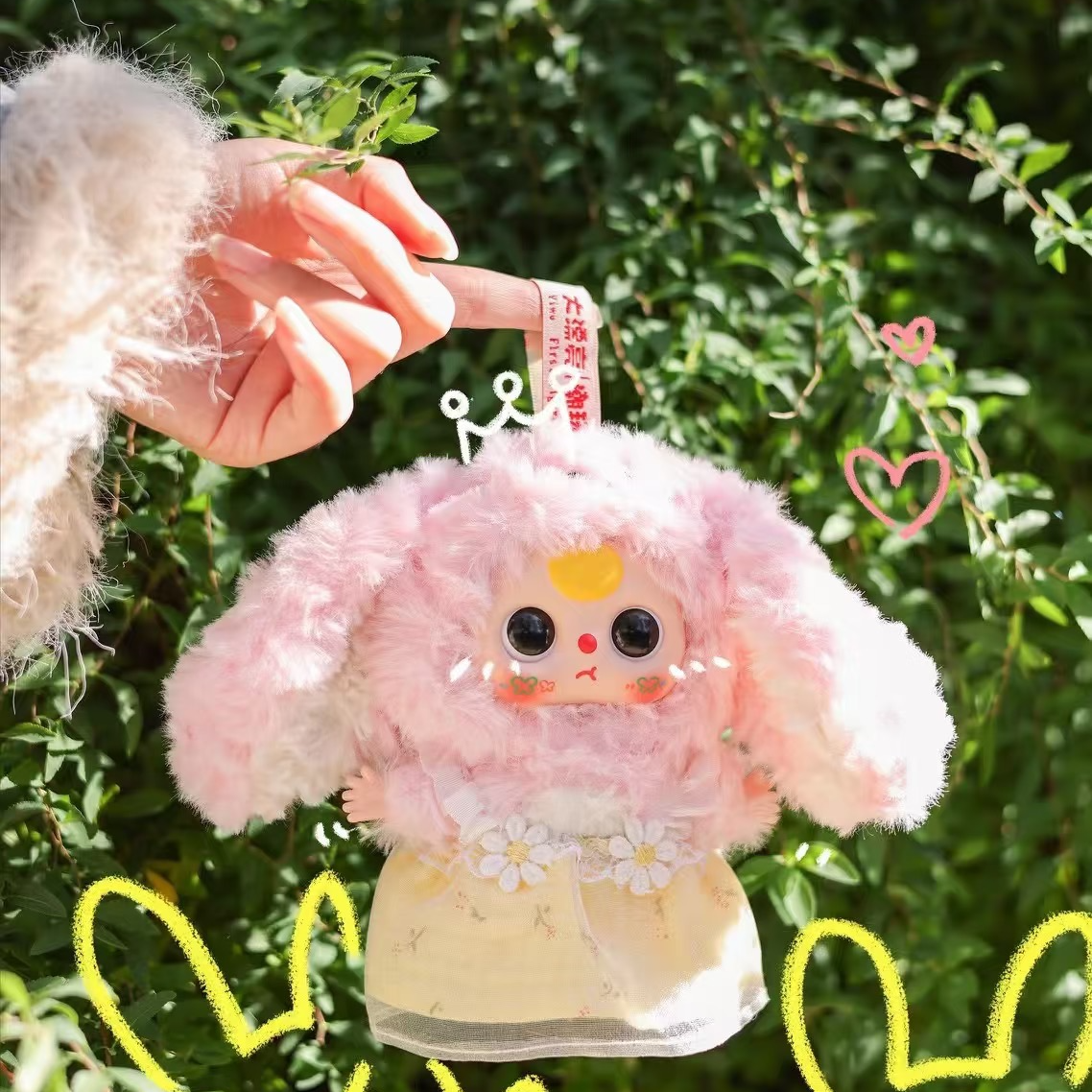 娃三岁小可爱毛绒盲盒