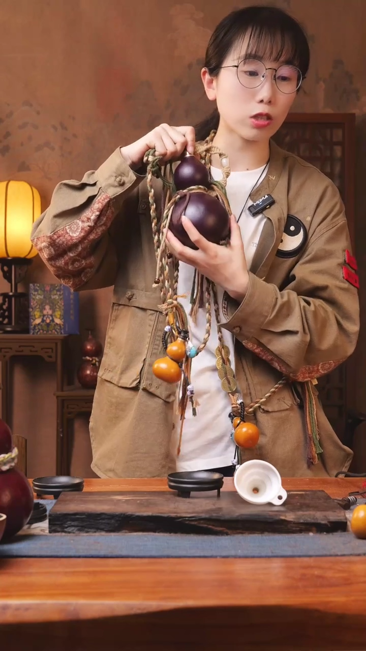 【闪购商品】318号精品大漆葫芦防腐防渗装水茶酒