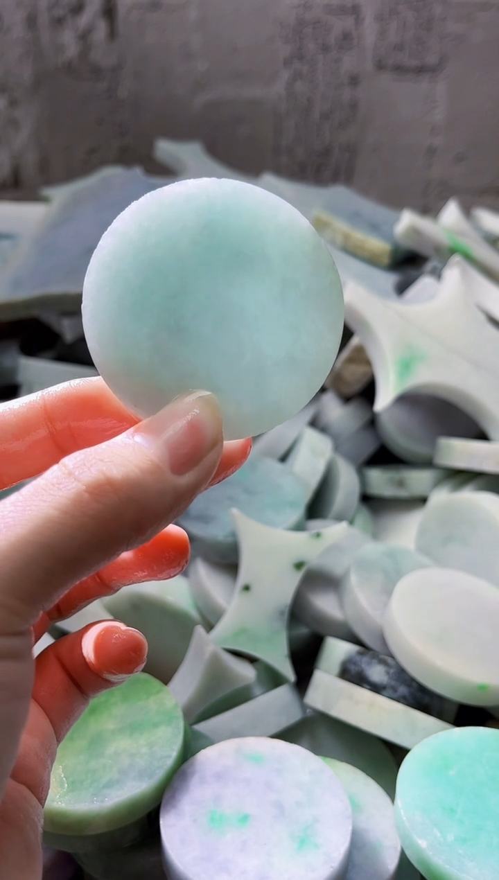 裸石翡翠天然翡翠A货玉 南 961