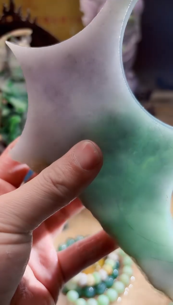 未镶嵌挂件翡翠A货张麦9675