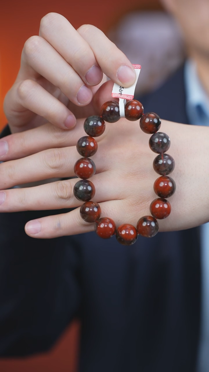 【闪购商品】水晶手链未镶嵌q106 极光荆棘玫瑰手链14mm+