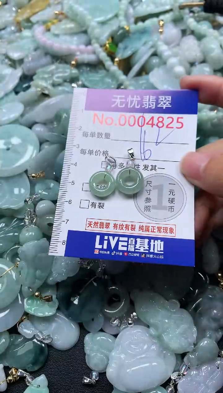 颈饰未镶嵌翡翠4825