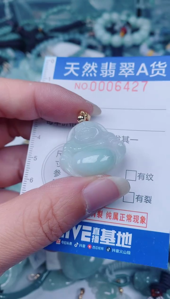 颈饰未镶嵌翡翠00006427