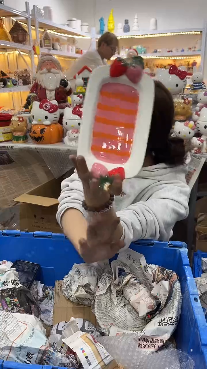 手工艺品琉璃满28包邮 微瑕陶瓷不退不换