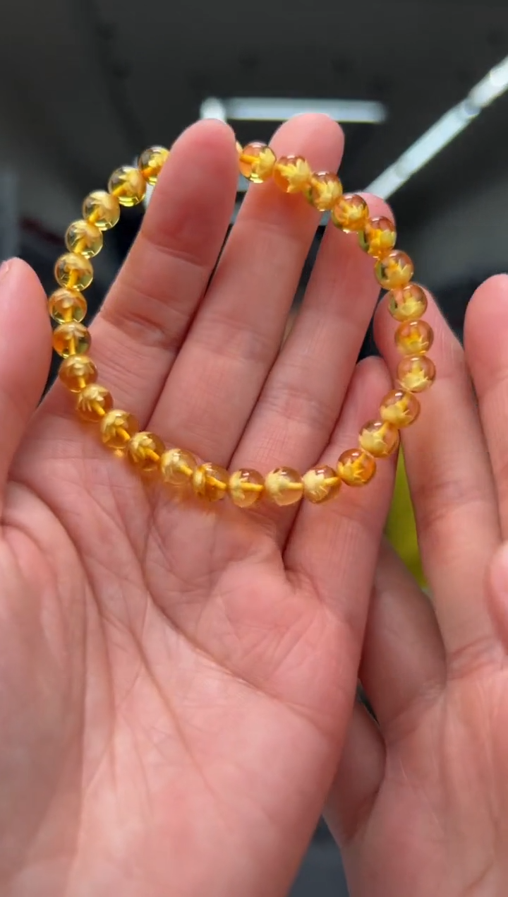 手链琥珀未镶嵌手串多样性拍一发一