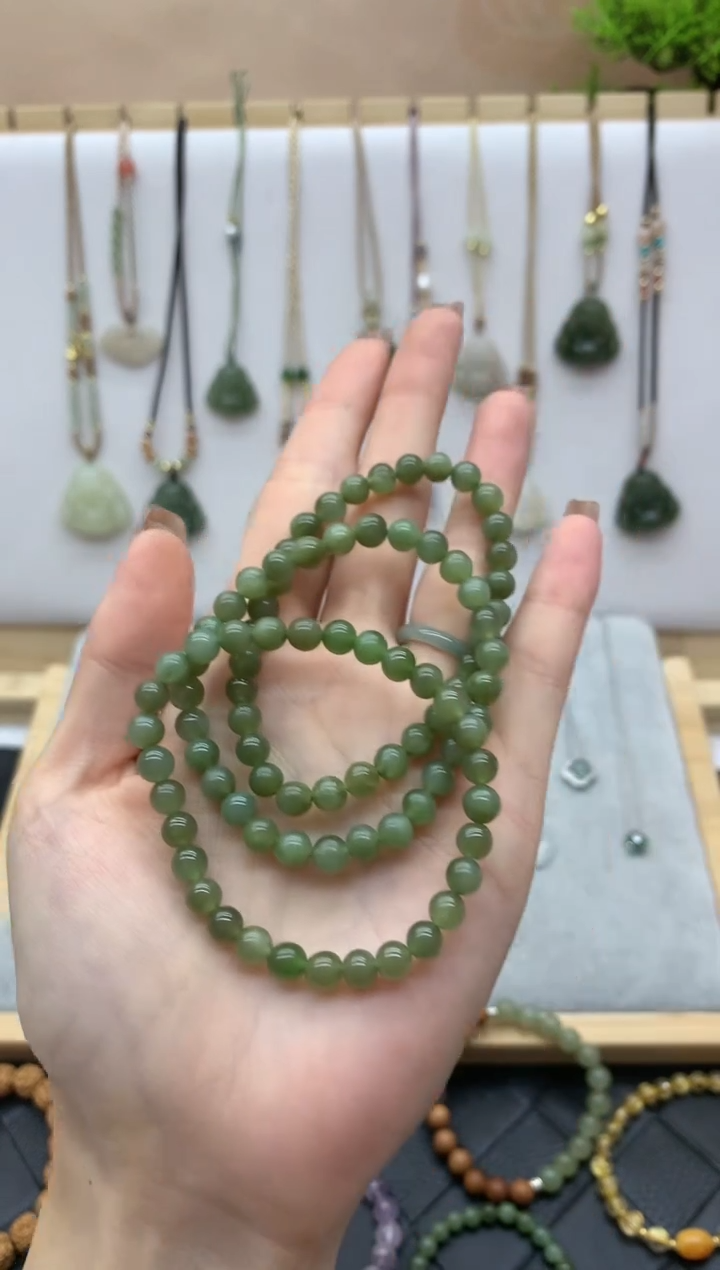 【闪购商品】和田玉手链未镶嵌手串4