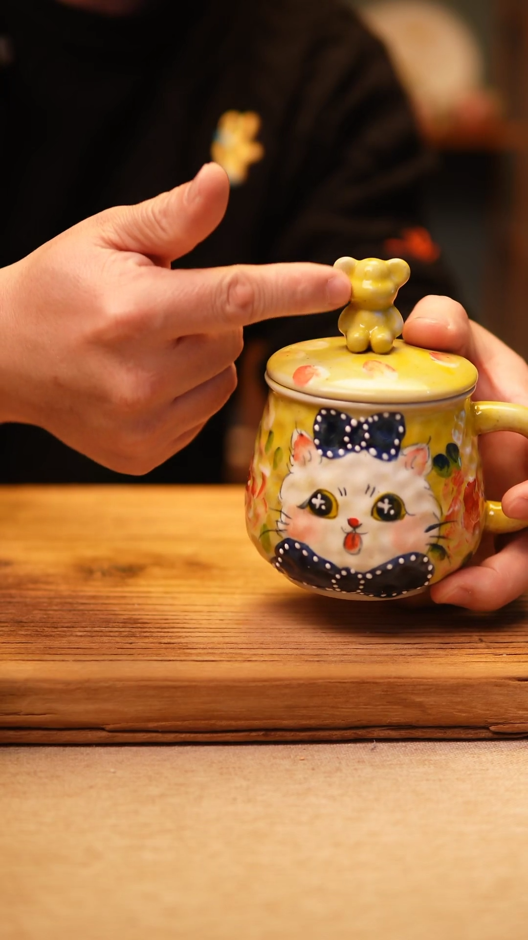 【闪购商品】@@陶园瓷舍@@纯手工手绘@高温釉下彩