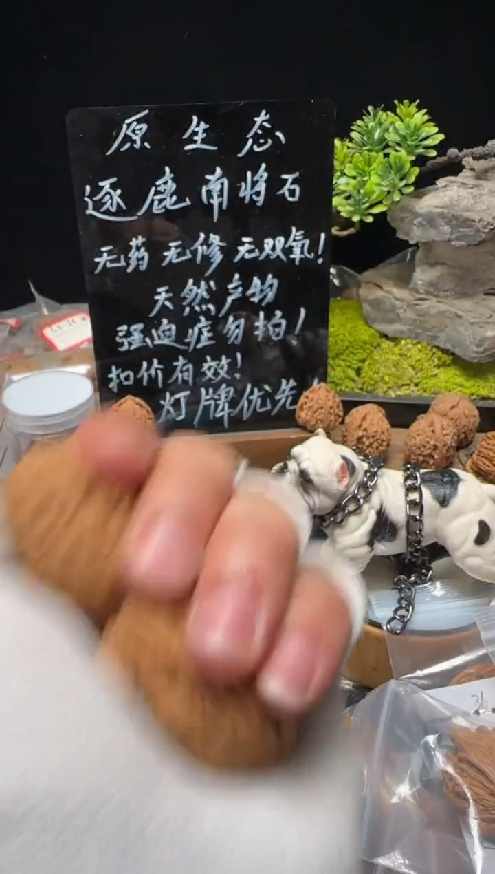 文玩核桃把件南将石