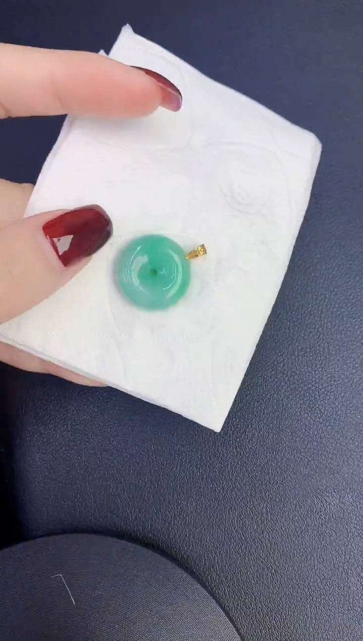 颈饰未镶嵌翡翠缅甸天然翡翠a货