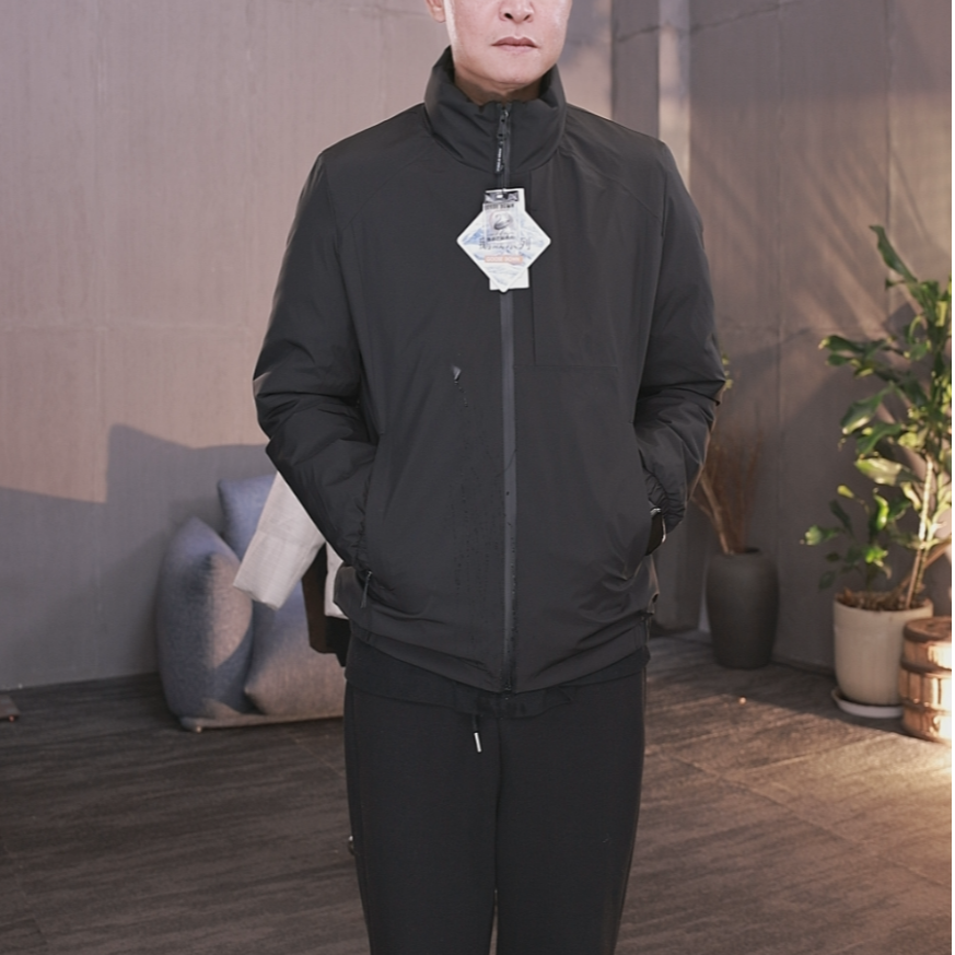 东倪MF 90鹅绒男士秋冬新款通勤百搭保暖羽绒服外套 85D1107