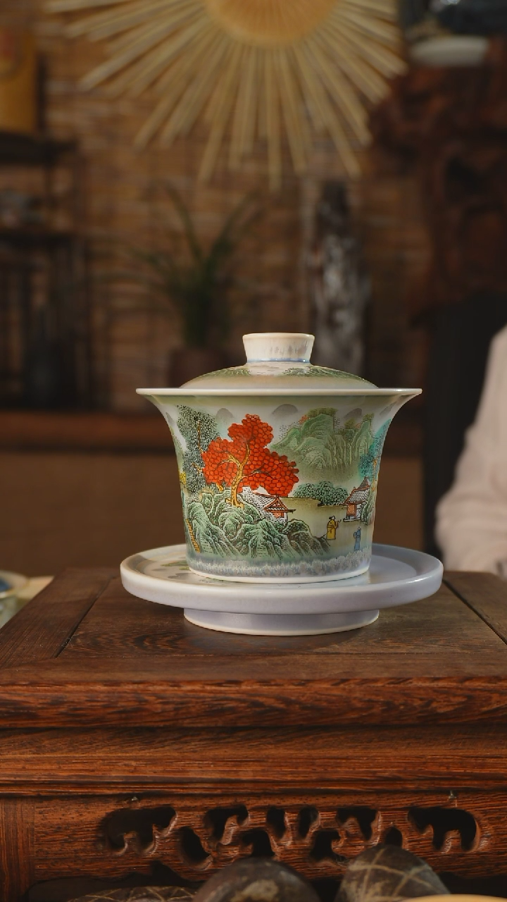 【闪购商品】老昌号手工手绘茶器