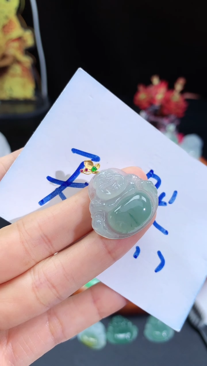 【闪购商品】翡翠颈饰未镶嵌佛公