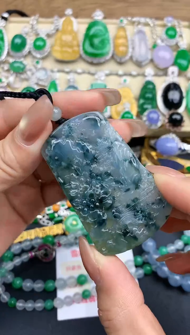 颈饰未镶嵌翡翠69-中国好珍宝