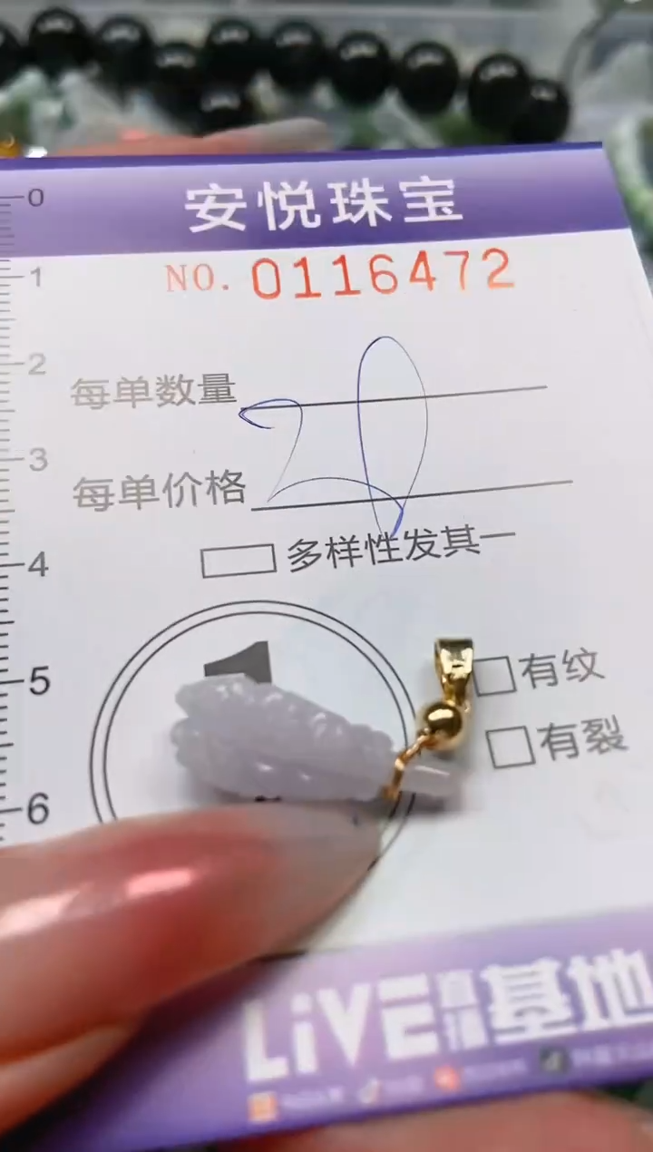 【闪购商品】翡翠颈饰未镶嵌闪购0116472