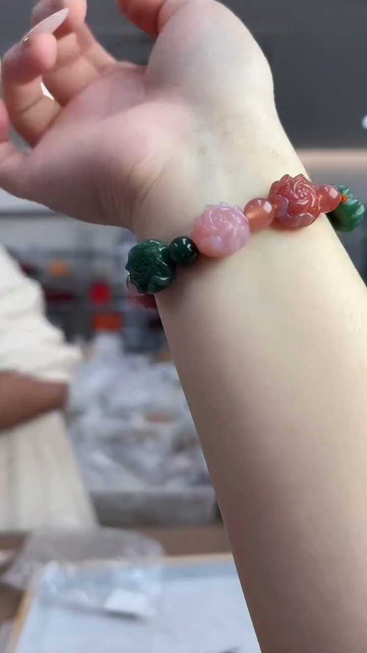 【闪购商品】玛瑙/玉髓盐源未镶嵌手串
