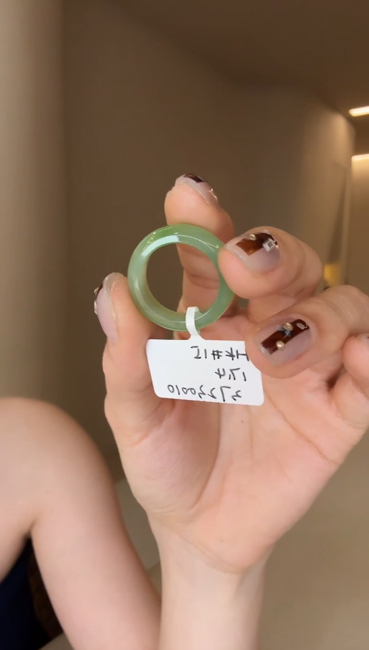 【闪购商品】和田玉戒指未镶嵌15码乌兰乌德