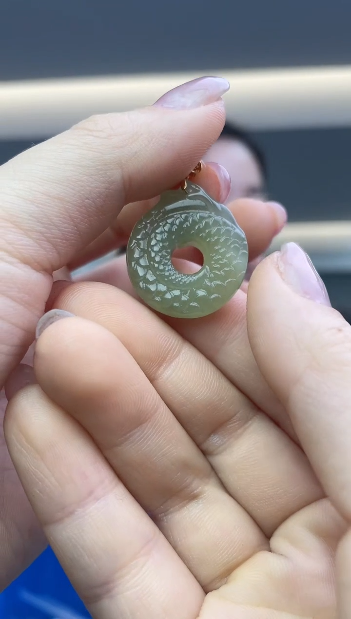 【闪购商品】和田玉·18K金镶嵌（多样性发一件）