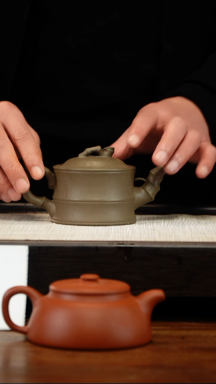茶壶紫砂可心竹段