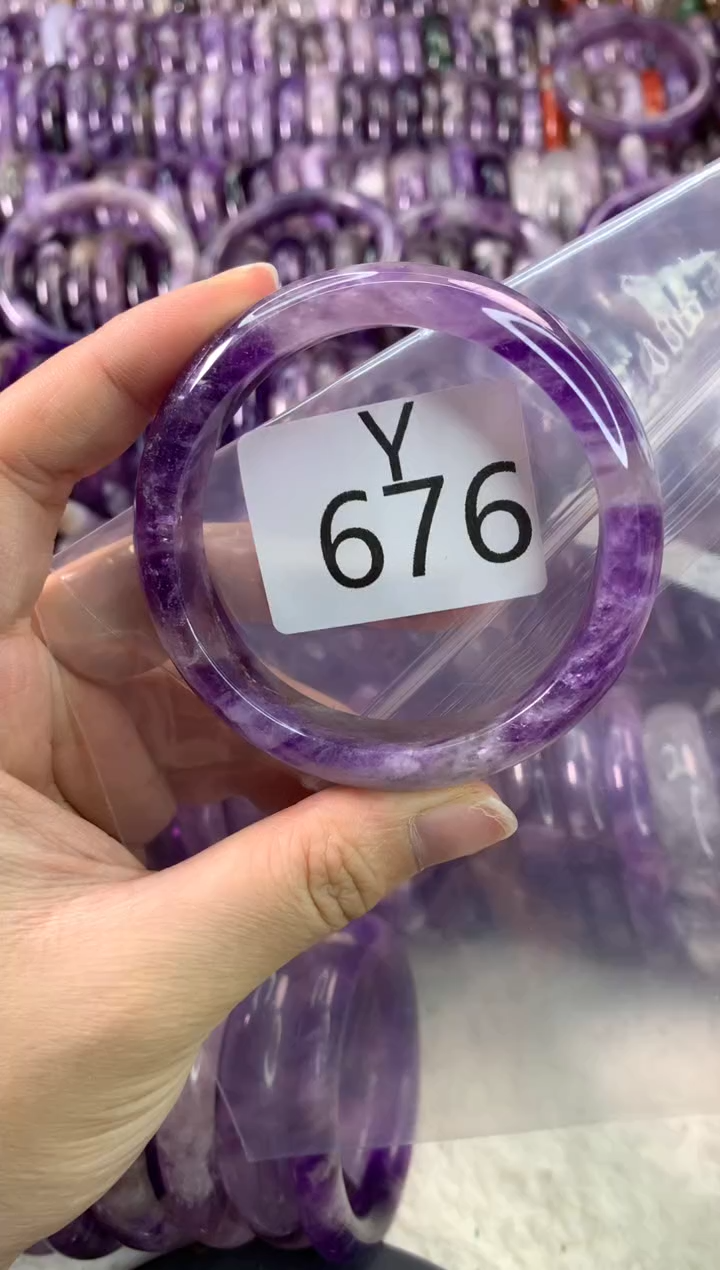 【闪购商品】水晶水晶手镯Y未镶嵌676-55