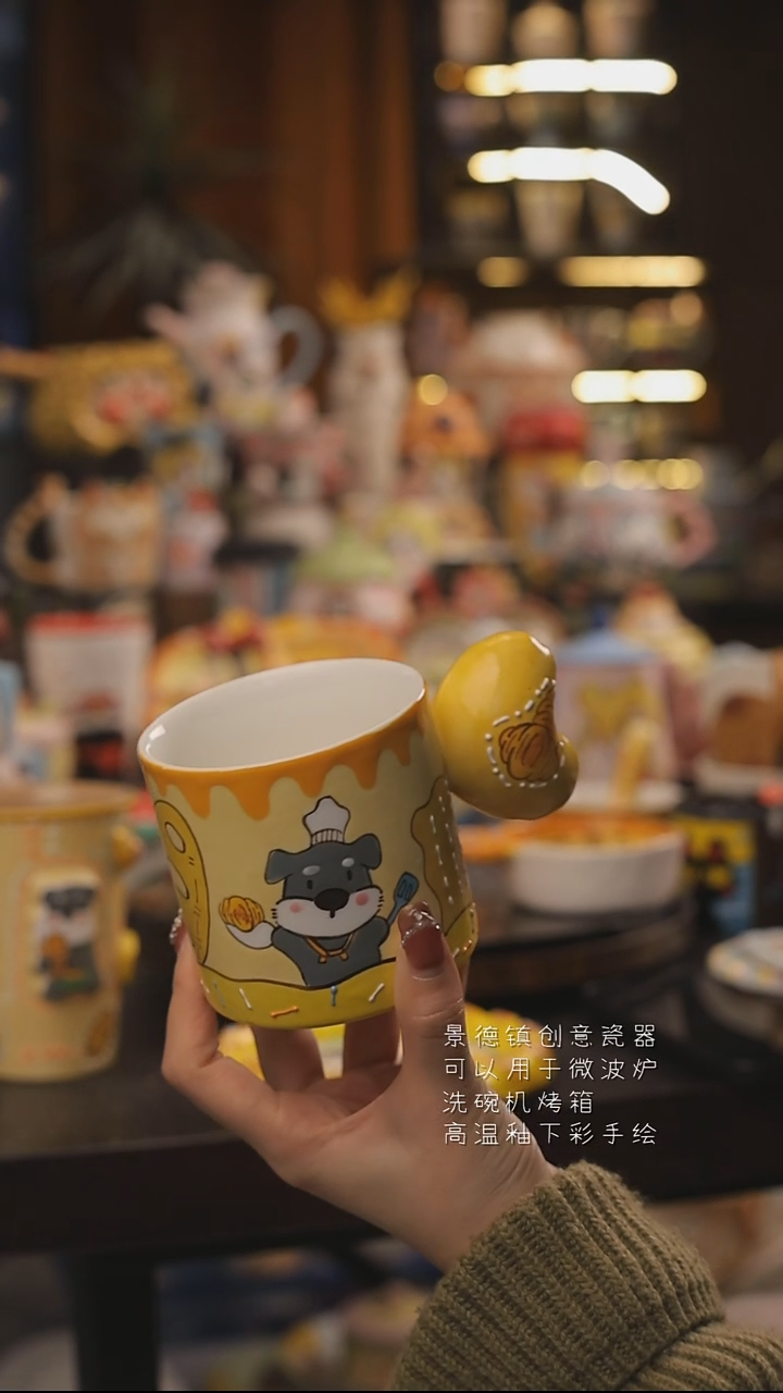 景德镇釉下彩绘设计师款式陶瓷