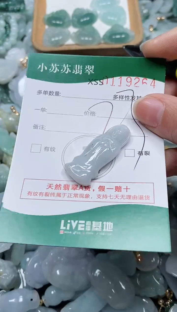 【闪购商品】翡翠颈饰未镶嵌闪购商品0119264