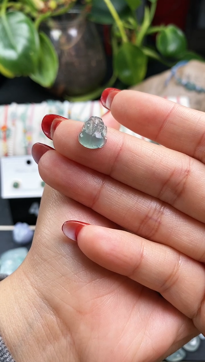 【闪购商品】翡翠戒指未镶嵌貔貅