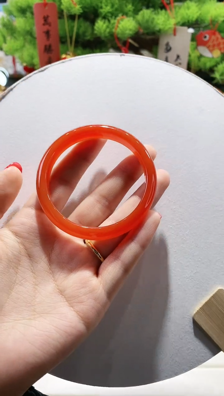 【闪购商品】玛瑙/玉髓手镯未镶嵌103-54.7