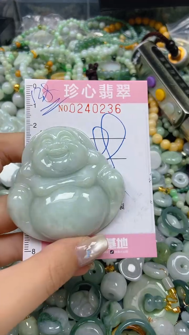 翡翠未镶嵌颈饰闪购0240236