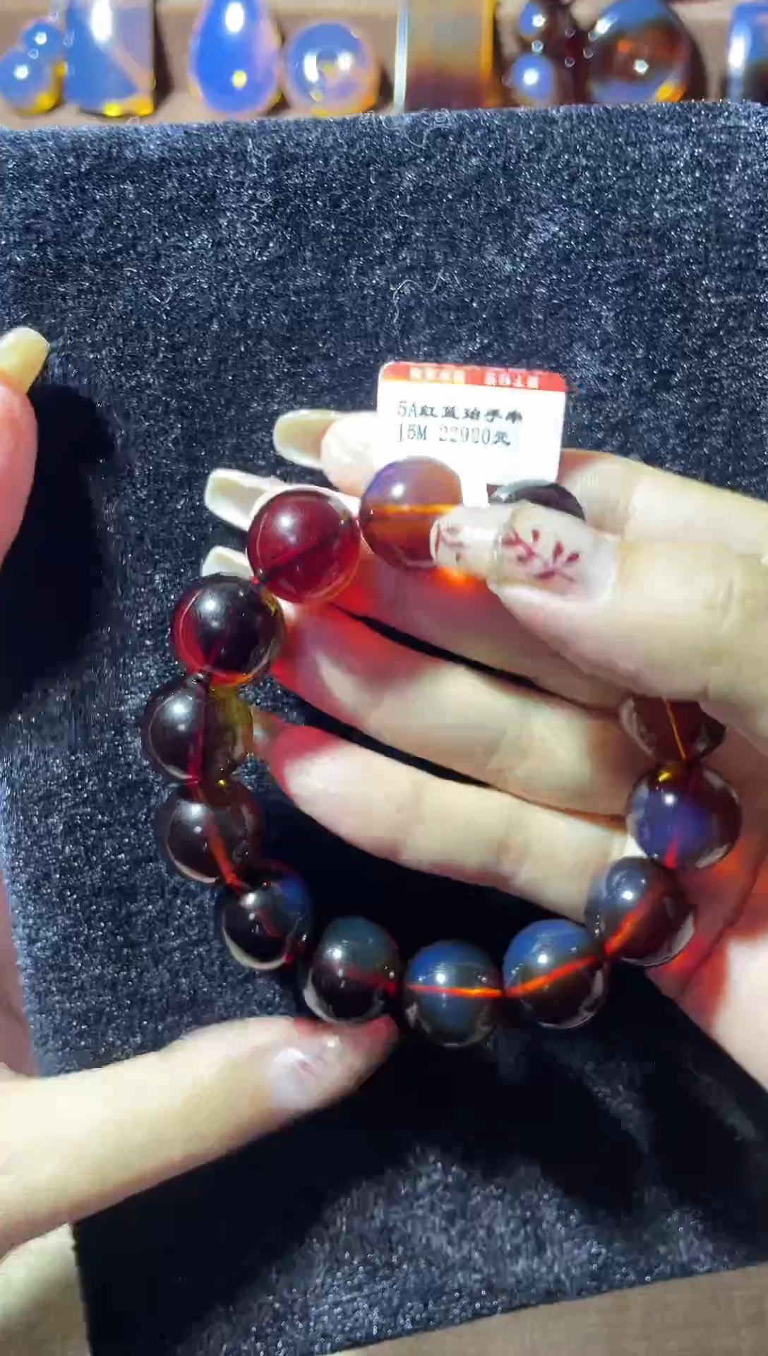 【闪购商品】蓝珀珠宝奇石未镶嵌老矿