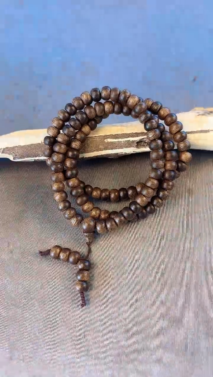 沉香沉香碎屑文莱08算盘珠多圈沉33克+多样性发一