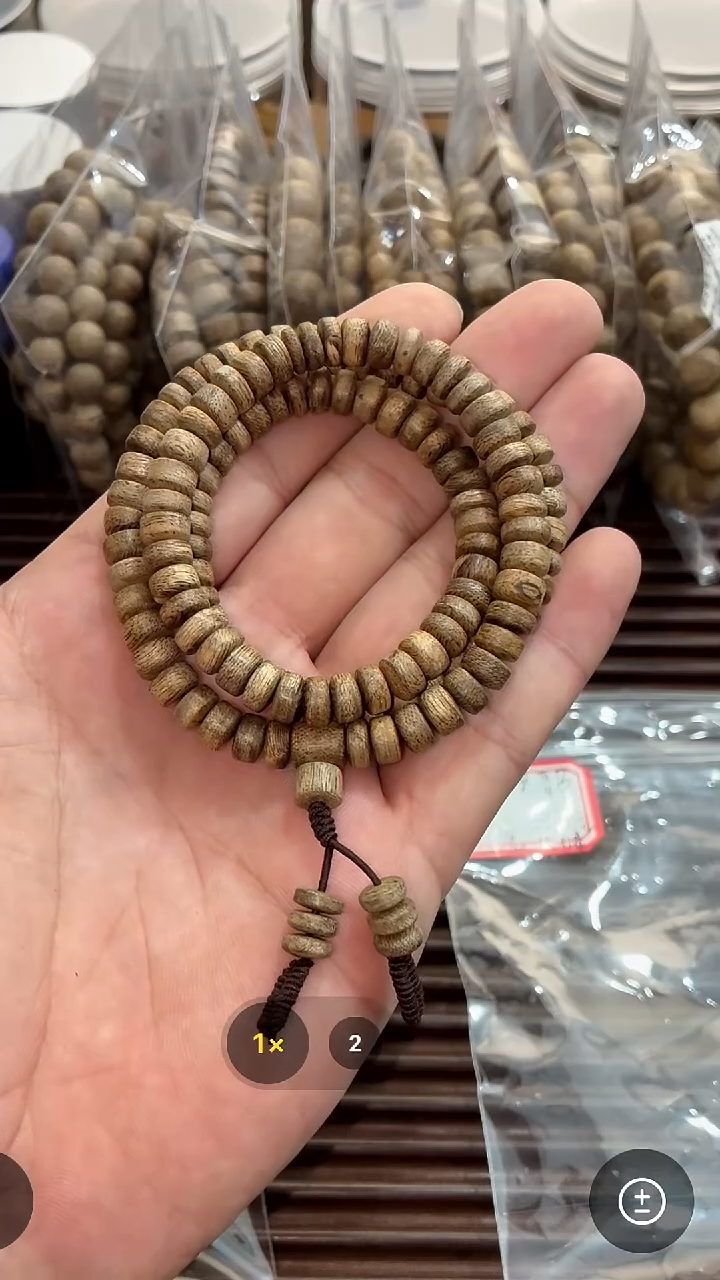 沉香手串正区老西马0.74尺寸12.9克+