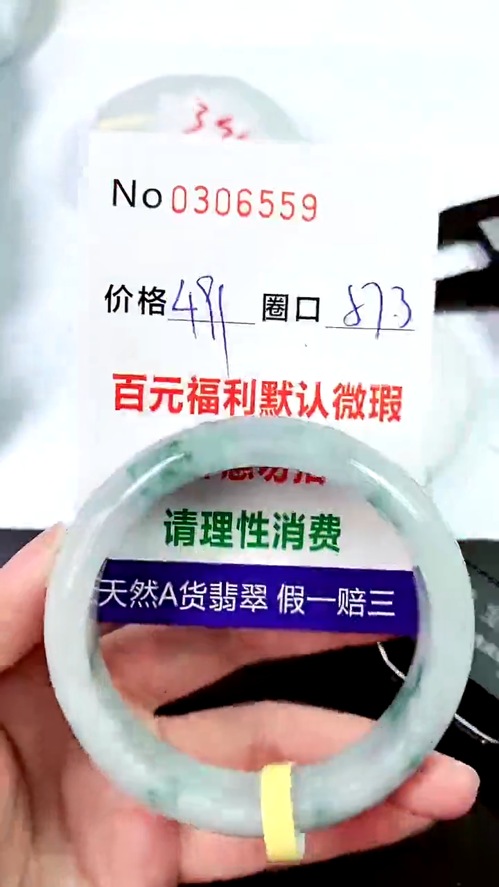 【闪购商品】翡翠手镯未镶嵌00306559