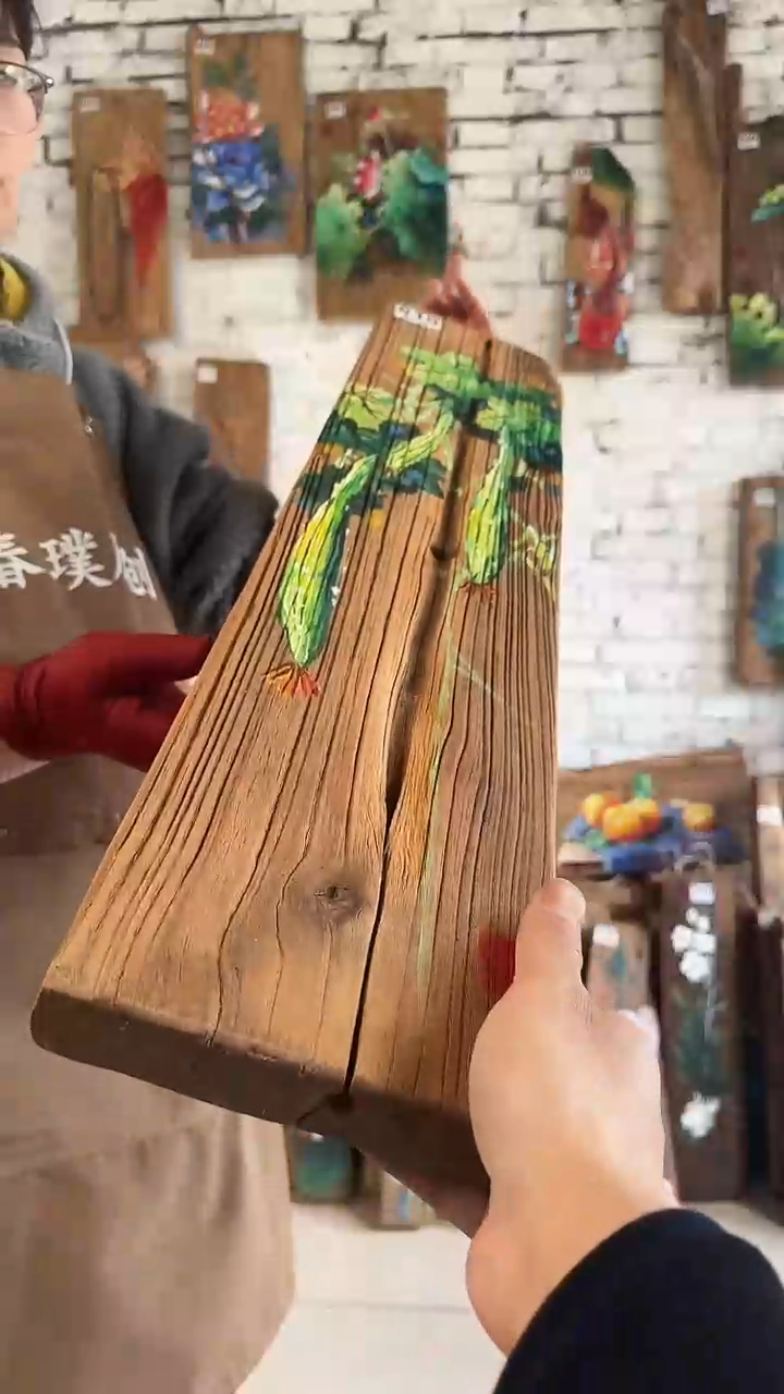 【闪购商品】桃核吊坠819号门板画