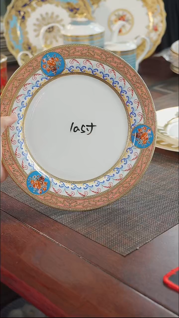 瓷片10.5英寸平盘 