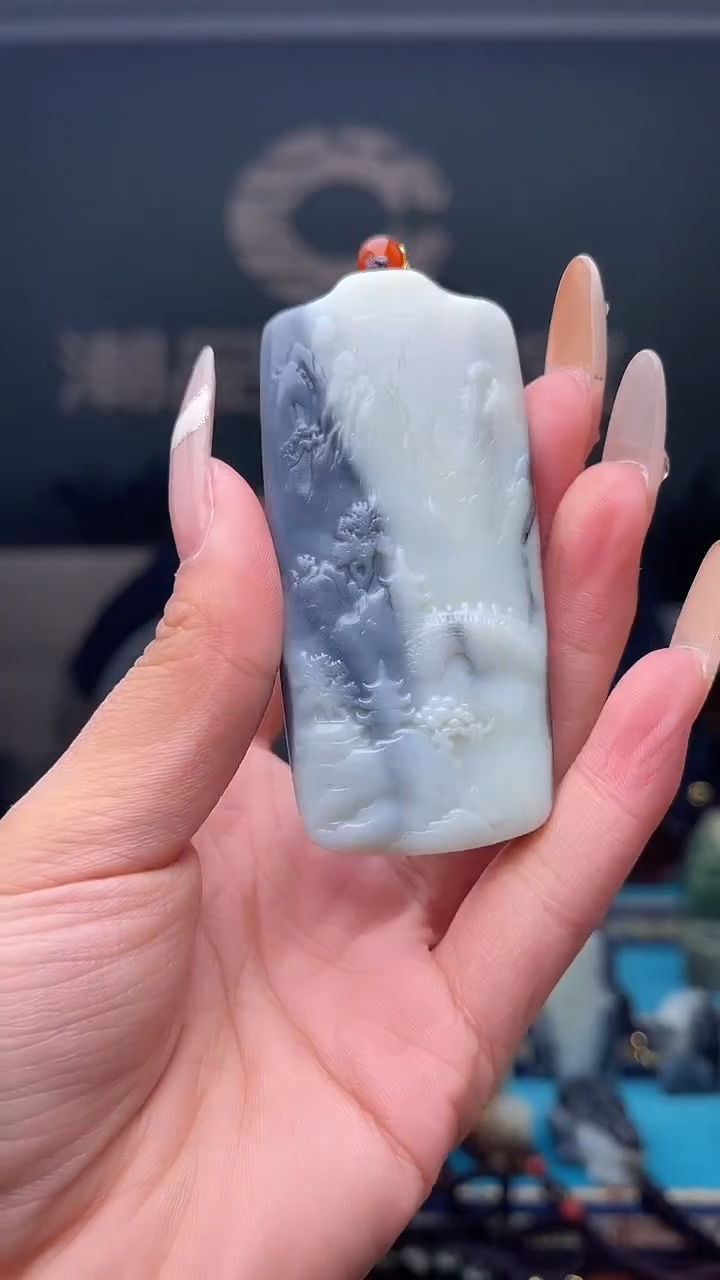 未镶嵌和田玉挂件日*1