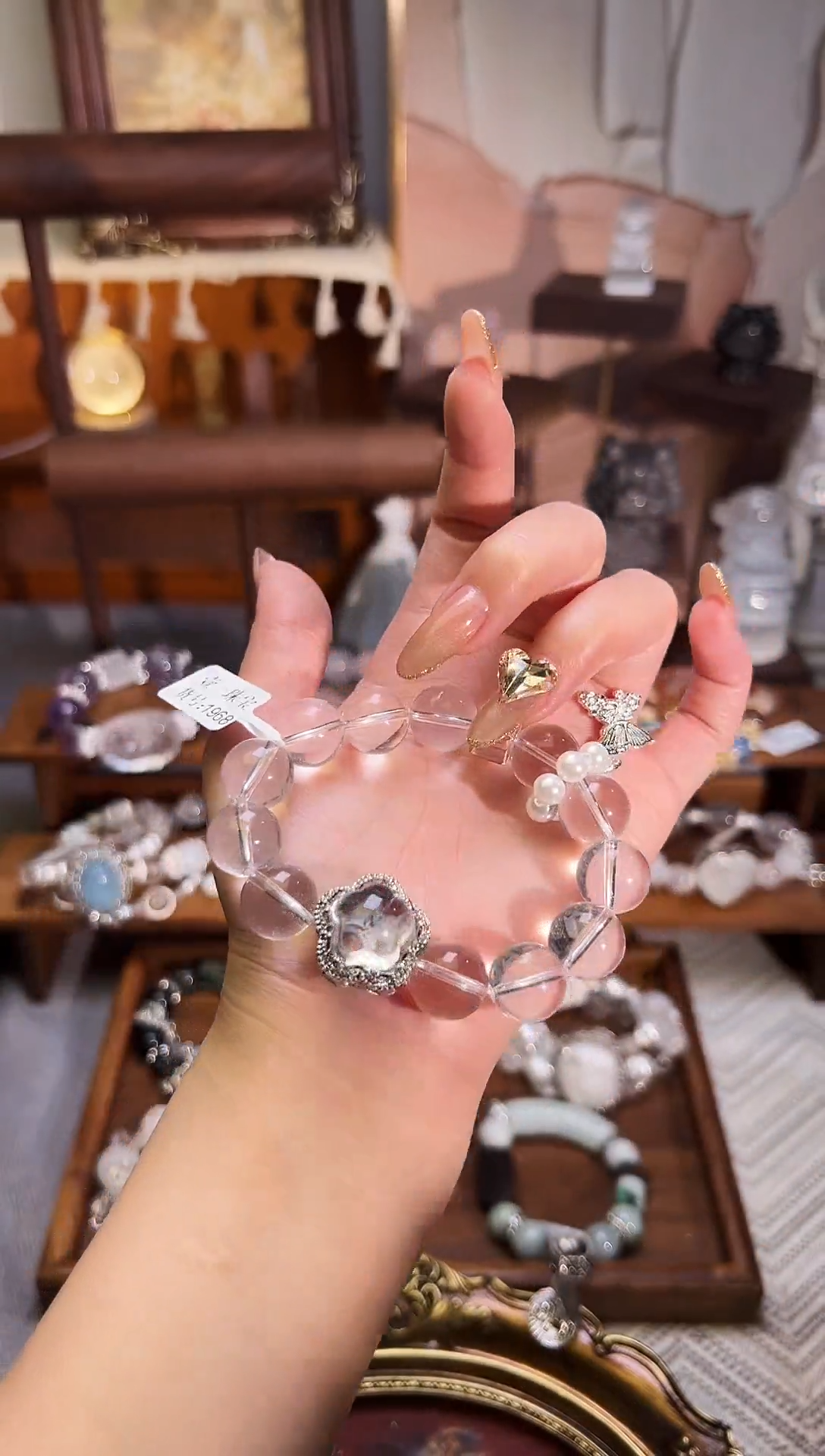 【闪购商品】水晶手串未镶嵌柚子天然水晶