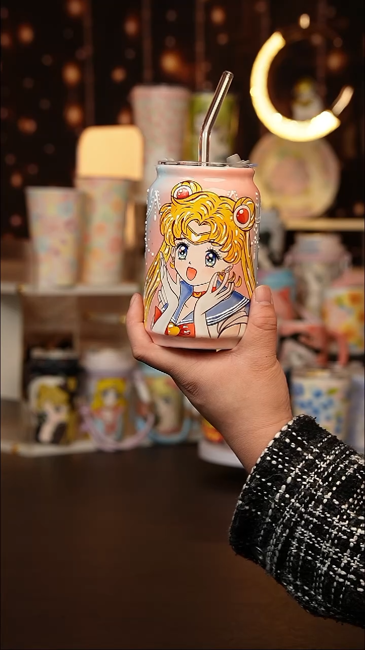 (玉泥）景德镇手工手绘文创陶瓷杯