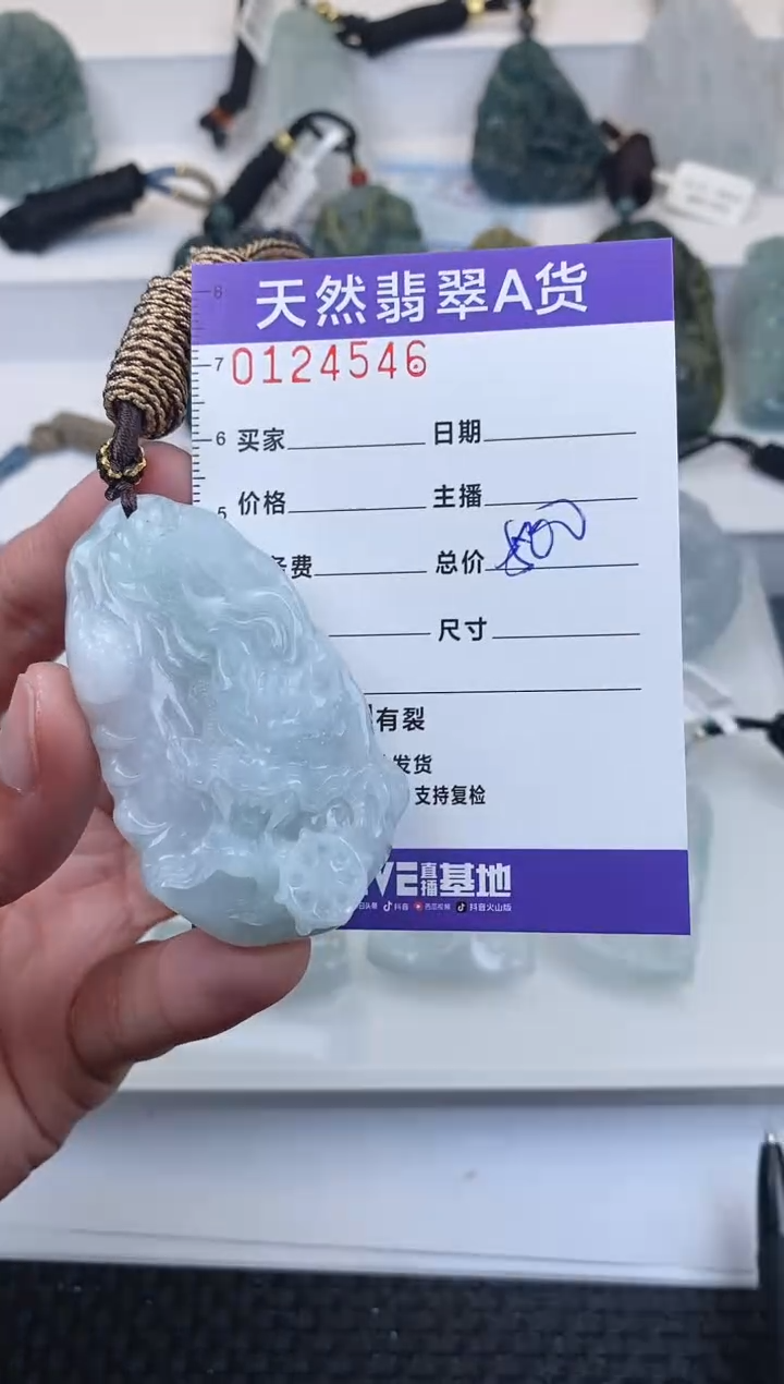 【闪购商品】翡翠颈饰未镶嵌          546