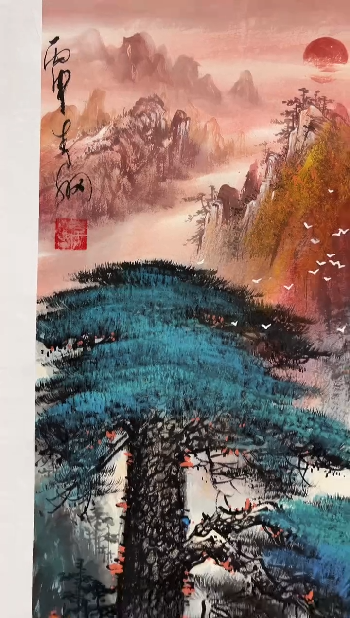 【闪购商品】绘画李纲-2平尺-国画作品