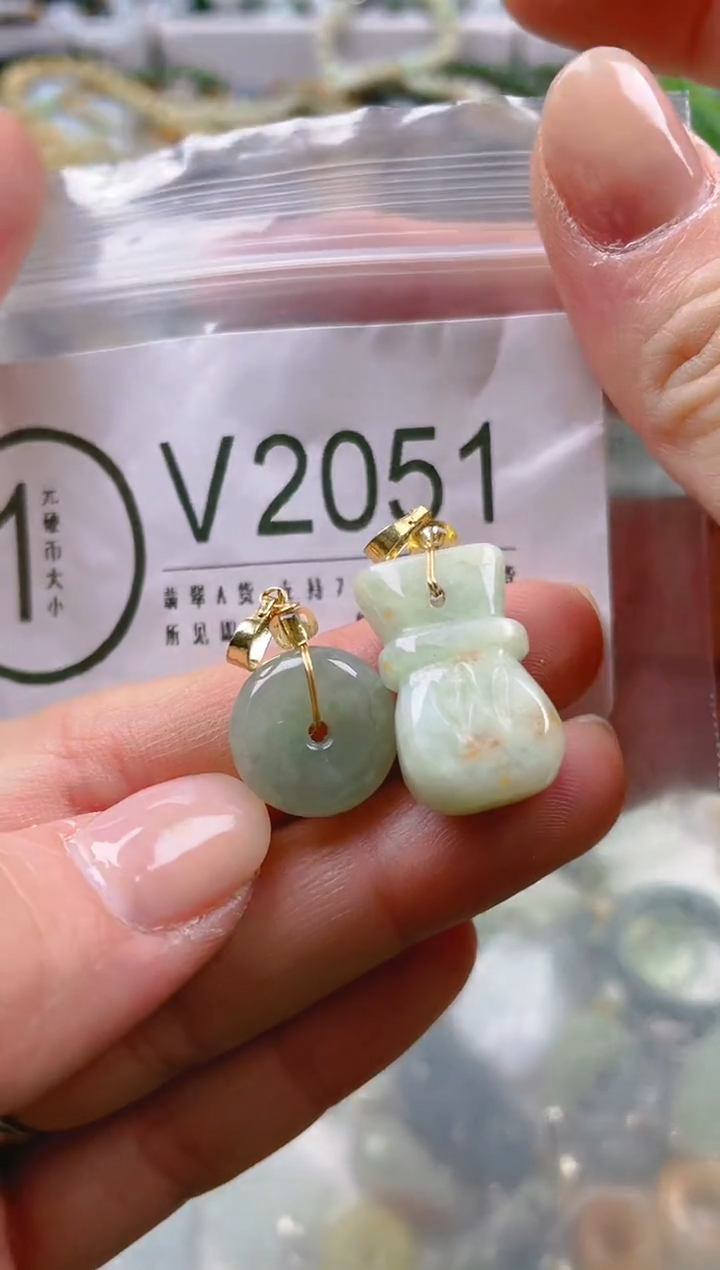 【闪购商品】翡翠颈饰未镶嵌/V/翡翠A货一图一物