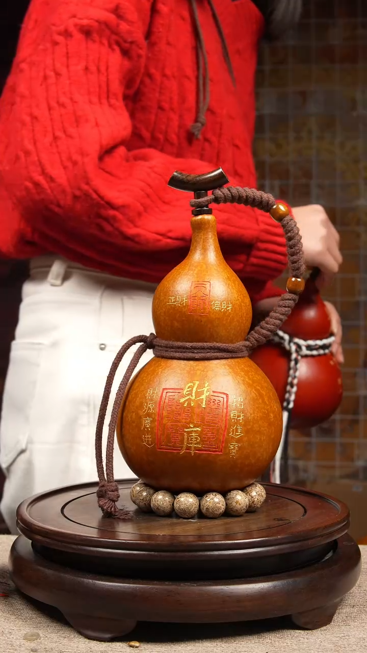 【闪购商品】632号大漆葫芦挂件摆件