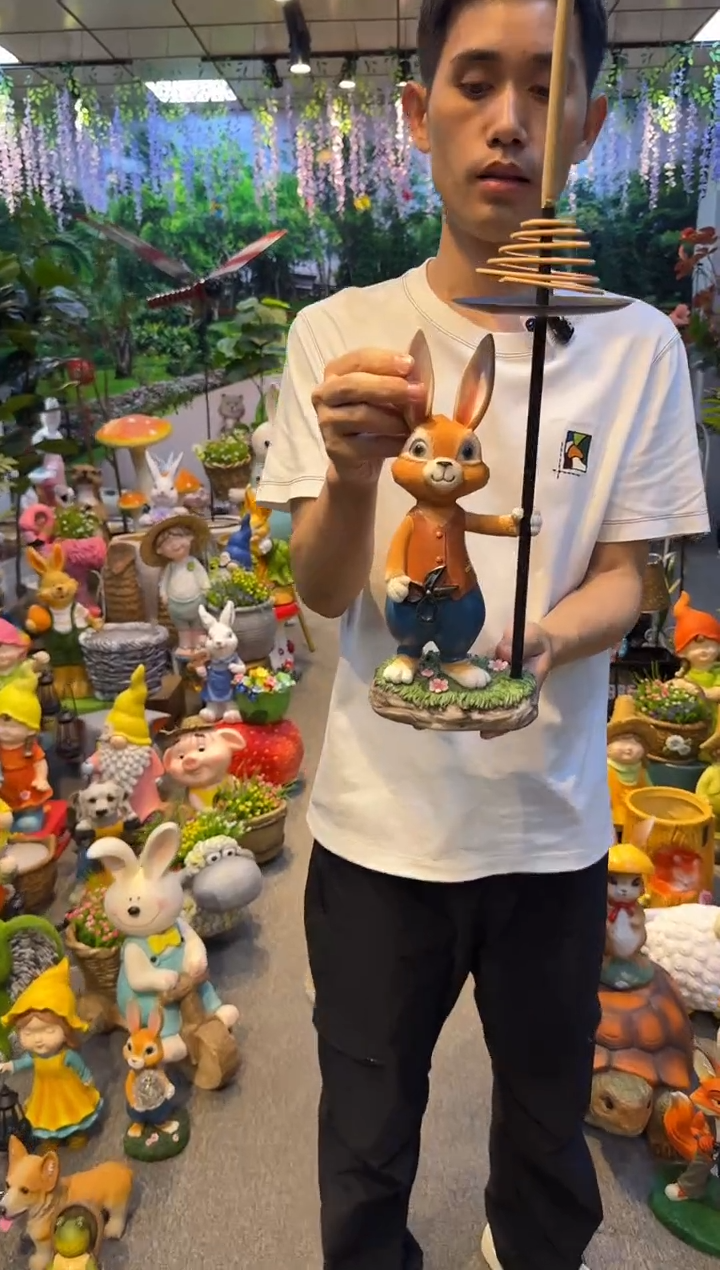 无花朵花园庭院摆件&00&