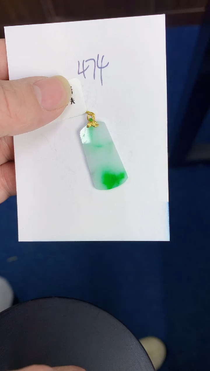 【闪购商品】翡翠颈饰18K金镶嵌00000000000