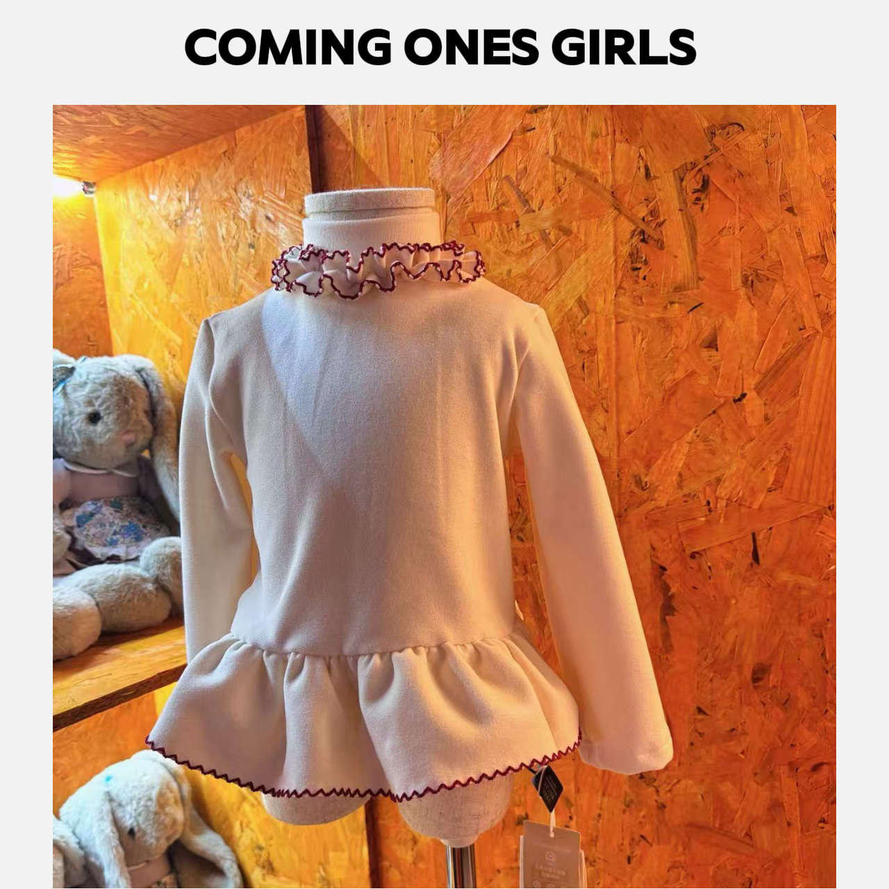  逸朵美芽COMING ONES 女童皮肤衣系列冬款软糖打底新年款3484