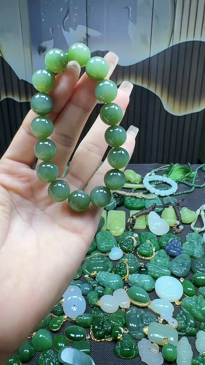 和田玉未镶嵌挂件13